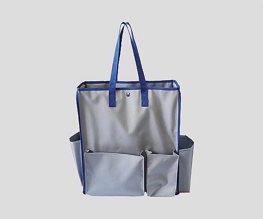 テラモト 清掃用品収納バッグ ブルー DS-233-200-3 1袋(ご注文単位1袋)【直送品】