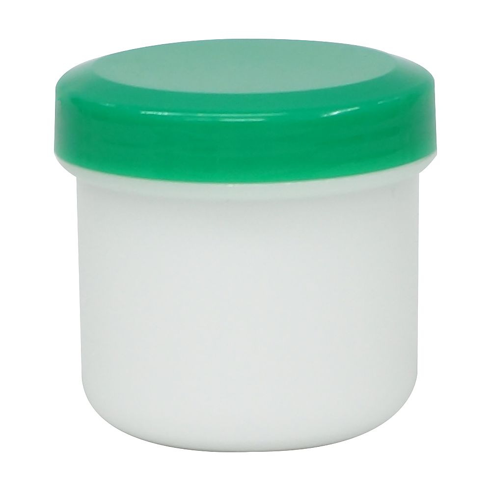 金鵄製作所 軟膏壷(軟膏容器・定量タイプ)30mL 緑 100個 10040-004 1箱(ご注文単位1箱)【直送品】