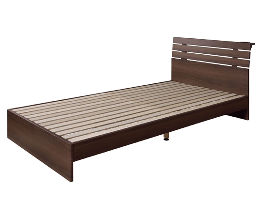 東谷 シングルベッド ブラウン B-80S-BR 1個（ご注文単位1個）【直送品】