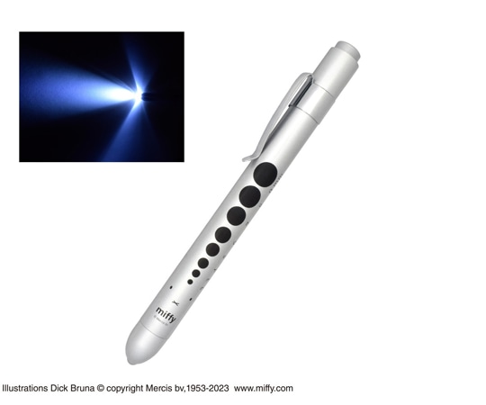 セントレディス ミッフィー メディカルペンライト シルバー ST-CTMF0002 1本（ご注文単位1本）【直送品】