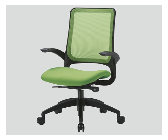 アイコ エグゼクティブ・メッシュチェア クッション グリーン MS-1615 (F12) GN 1個(ご注文単位1個)【直送品】