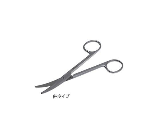 日本フリッツメディコ メーヨ・スティーレ剪刀 17cm 曲 B023-0339 1個(ご注文単位1個)【直送品】