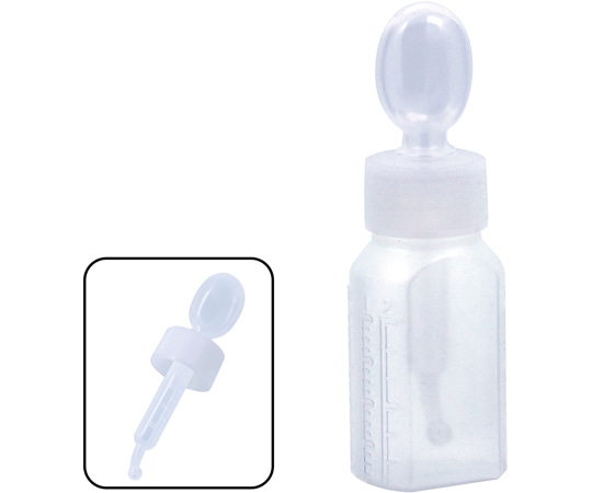 金鵄製作所 マーカー投薬瓶 30mL スポイト付キャップ(ホワイト:白)1箱(200本入) B2550-00000 1箱(ご注文単位1箱)【直送品】