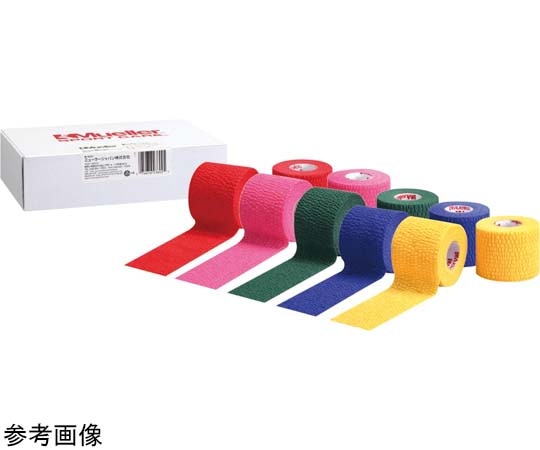 MUELLER ティアライトテープ 50mm スモールパック レッド 1箱（6巻入） 23676 1箱（ご注文単位1箱） 包装用品・店舗用品の ...