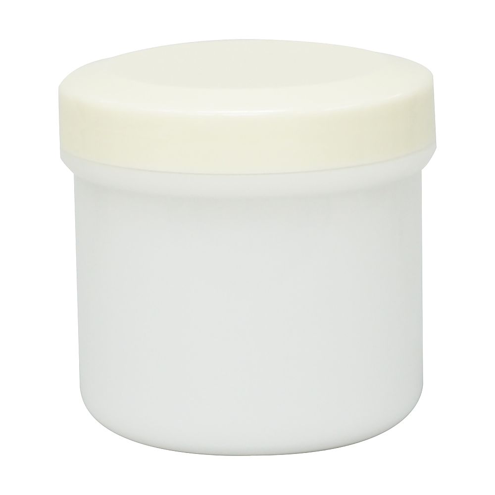 金鵄製作所 軟膏壷(軟膏容器・定量タイプ)100mL クリーム 20個 AT100F-20 1袋(ご注文単位1袋)【直送品】