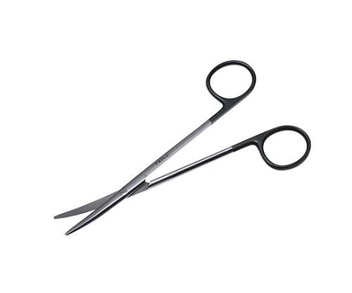 日本フリッツメディコ スーパー・メッツェンバーム剪刀 16cm 曲 B251-369V 1個(ご注文単位1個)【直送品】