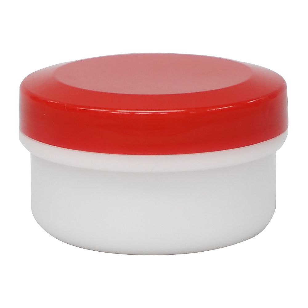 金鵄製作所 アルファ軟膏壷(軟膏容器・増量タイプ)60mL 赤 80個 A0050R-002 1箱(ご注文単位1箱)【直送品】