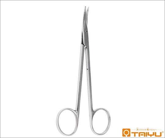 TAIYU(大祐医科工業) 形成剪刀 反 ネジ止 全長12.5cm TY-1010B 1本(ご注文単位1本)【直送品】