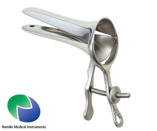 ナミキ・メディカルインストゥルメンツ ステンレスクスコー腟鏡プレミアム M 375-1P-M 1個(ご注文単位1個)【直送品】
