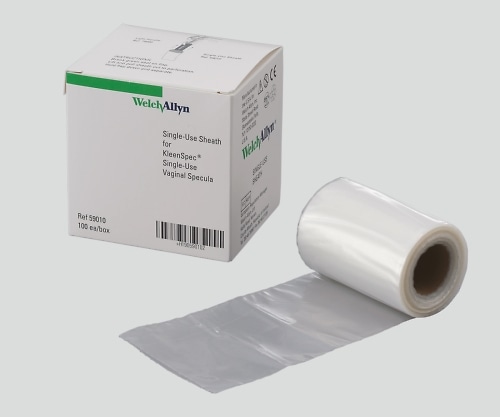 ウェルチ・アレン クリーンスペックディスポーザブル膣鏡(590シリーズ)用 LEDコードレスシステム用ディスポカバー(500枚入) 59010 1箱(ご注文単位1箱)【直送品】