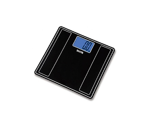タニタ デジタルヘルスメーター メタリックブラック HD-385 1個（ご注文単位1個）【直送品】