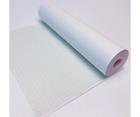 ちばら 心電図記録紙 幅210mm×長30m（ロール型・グリーン方眼） 5巻入 CP-210G 1箱（ご注文単位1箱）【直送品】