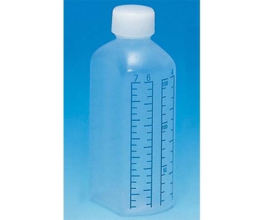 シンリョウ プリント目盛瓶 青目盛 150mL 100本入 107040 1箱(ご注文単位1箱)【直送品】