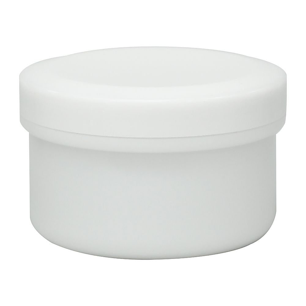 金鵄製作所 アルファ軟膏壷(軟膏容器・増量タイプ)120mL 白 20個 ATA120-01 1袋(ご注文単位1袋)【直送品】