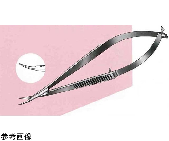 Leprex マイクロ剪刀 反型 110mm LMB-51-10 1個(ご注文単位1個)【直送品】