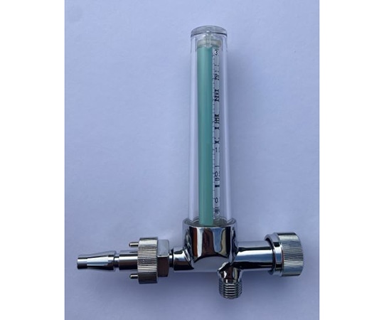 アズワン 酸素流量計付湿潤器 F303アダプター付 1個(ご注文単位1個)【直送品】