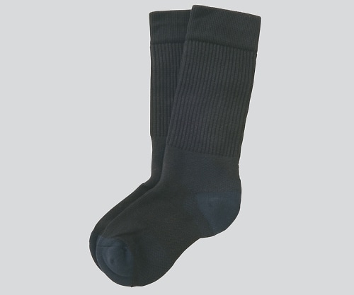 アズワン フットケアソックス(プロテクトイット) ブラック 20.0~22.5 11111 1足(ご注文単位1足)【直送品】