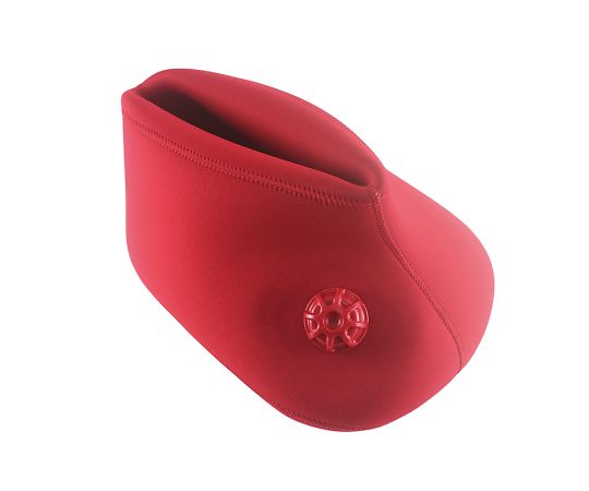 ヘルメット潜水 やわらか湯たんぽ 2L レッド HY-617 1個(ご注文単位1個)【直送品】