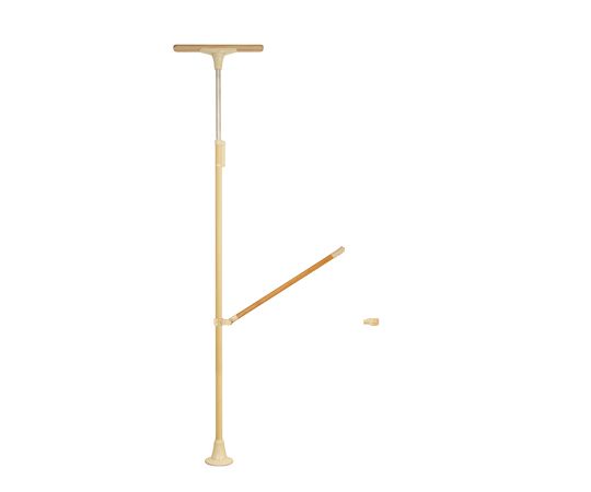 DIPPERホクメイ ベスポジBPZ Tベース ロング ト型 木手すり 跳ね上げ900 セット BPZ-K5200-71 1個(ご注文単位1個)【直送品】