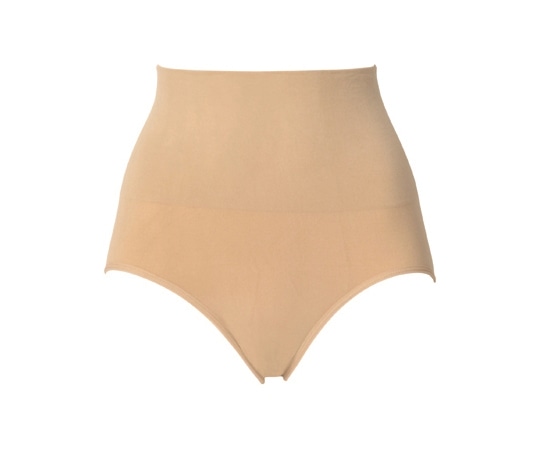 グローバル・ジャパン ムダ肉ぺたんこハイウエストショーツ 3L-4L ベージュ 1枚(ご注文単位1枚)【直送品】