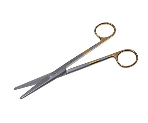 日本フリッツメディコ T/Cエクセル・メーヨ剪刀 17cm 直 B220-17XE 1個(ご注文単位1個)【直送品】