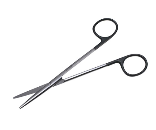 日本フリッツメディコ スーパー・メッツェンバーム剪刀 18cm 直 B260-373V 1個(ご注文単位1個)【直送品】