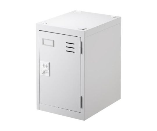 サンワサプライ 316x400x500mm 個別ロッカー(連結式/棚板付) EA954DM-12 1個(ご注文単位1個)【直送品】