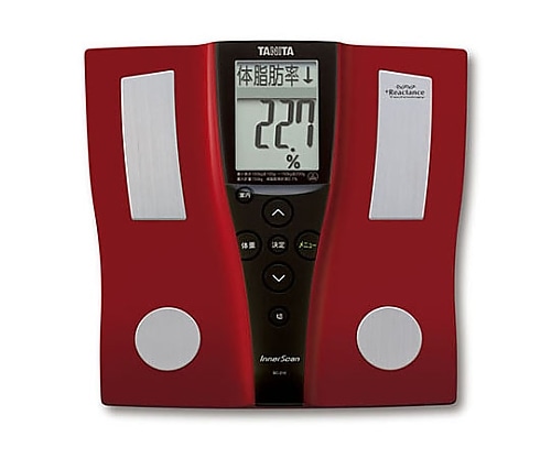 タニタ 体組成計 レッド BC-210 1個（ご注文単位1個）【直送品】