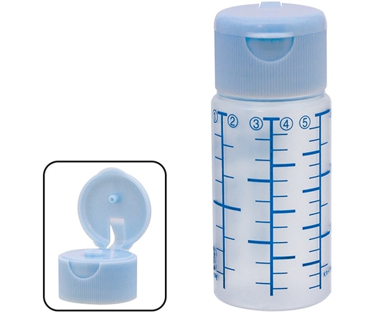 金鵄製作所 NK投薬瓶 30mL 青色目盛 ワンタッチキャップ(スカイブルー:水) 1箱(200本入) B3150-000AQ 1箱(ご注文単位1箱)【直送品】