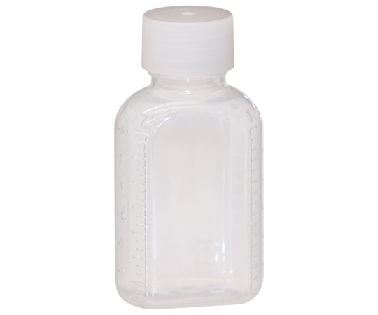 金鵄製作所 小判型投薬瓶 60mL ノーマルキャップ(ホワイト:白) 200本入 20010-001 1箱(ご注文単位1箱)【直送品】