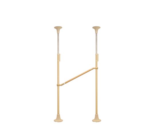 DIPPERホクメイ ベスポジBPZ 丸ベース ショート 耐水 H型 伸縮 曲げ900-1200 セット BPZ-H2800-21 1個(ご注文単位1個)【直送品】