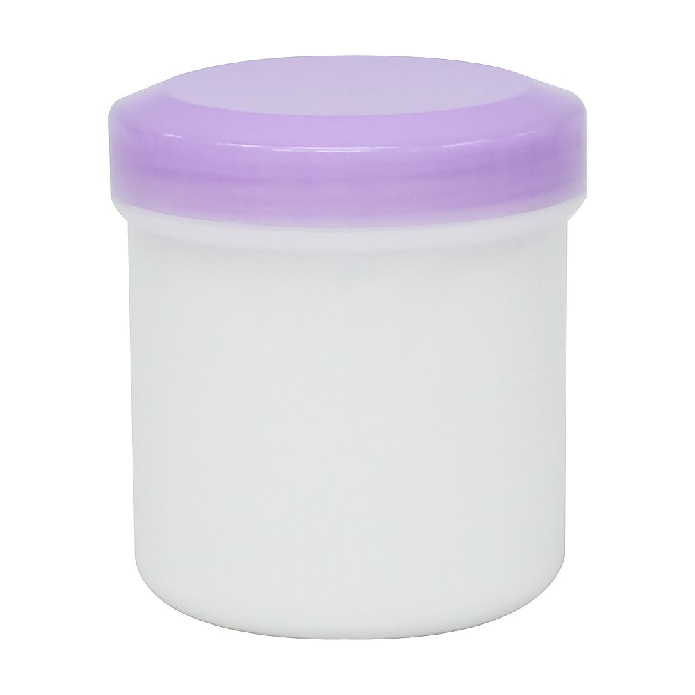 金鵄製作所 軟膏壷(軟膏容器・定量タイプ)50mL 紫 90個 10050-811 1箱(ご注文単位1箱)【直送品】