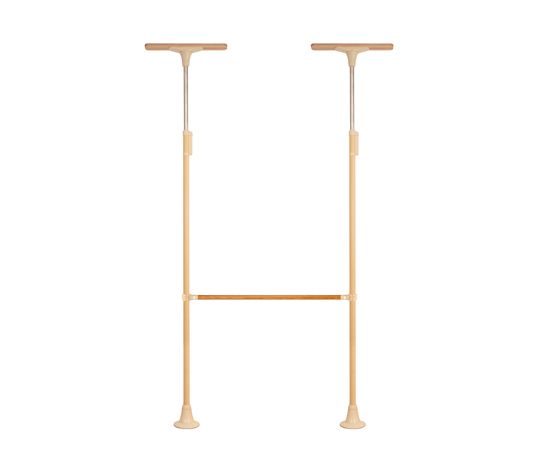 DIPPERホクメイ ベスポジBPZ Tベース ロング H型 木手すり 固定1200 セット BPZ-H2000-72 1個(ご注文単位1個)【直送品】