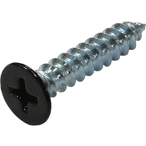 トラスコ中山 ダイドーハント タッピングねじ 頭黒 4.5×25mm 8本(ご注文単位1袋)【直送品】