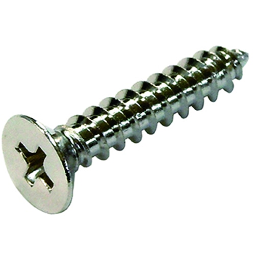 トラスコ中山 ダイドーハント タッピングねじ ニッケル 4.5×25mm 8本(ご注文単位1袋)【直送品】