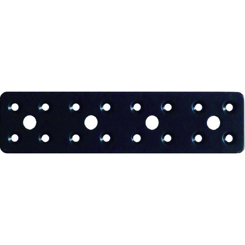 トラスコ中山 ダイドーハント マルチ金物 プレート ブラック 2.3×40×160(ご注文単位1個)【直送品】