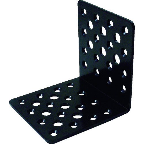 トラスコ中山 ダイドーハント マルチ金物 L型 ブラック 2.3×80×85×85(ご注文単位1個)【直送品】