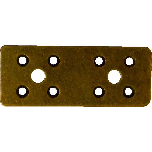 トラスコ中山 ダイドーハント マルチ金物 プレート ブロンズ 2.3×40×100(ご注文単位1個)【直送品】