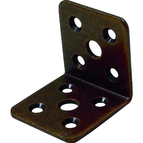 トラスコ中山 ダイドーハント マルチ金物 L型 ブロンズ 2.3×40×42×42(ご注文単位1個)【直送品】