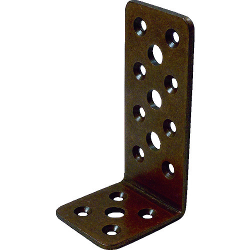トラスコ中山 ダイドーハント マルチ金物 L型不等辺 ブロンズ 3.2×40×90×45(ご注文単位1個)【直送品】