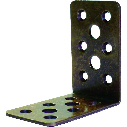 トラスコ中山 ダイドーハント マルチ金物 L型 ブロンズ 2.3×40×65×65(ご注文単位1個)【直送品】