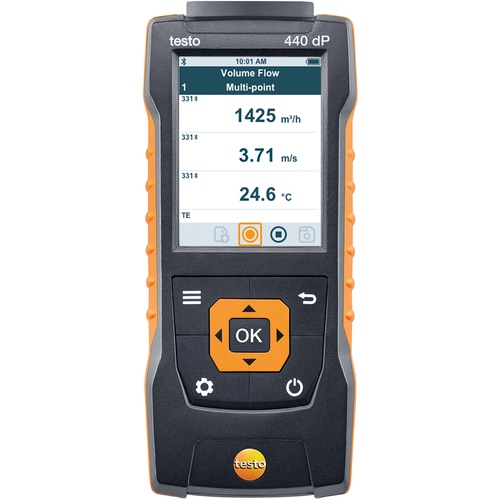 トラスコ中山 テストー TESTO 440DP 本体 差圧センサ内蔵(ご注文単位1台)【直送品】