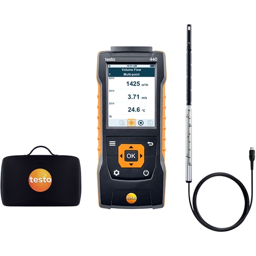 トラスコ中山 テストー 熱線式風速計 testo 440(ご注文単位1セット)【直送品】