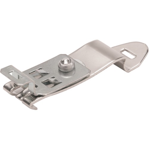 トラスコ中山 HEBOTEC HEBOCLIP シールドクランプ用クリップ DINレール35mm 10個入り(ご注文単位1袋)【直送品】