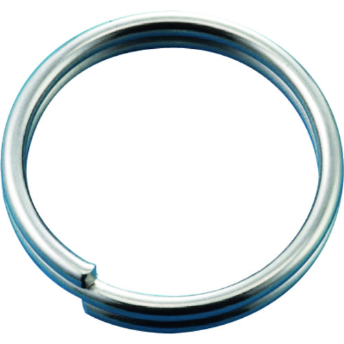 トラスコ中山 緑十字 二重リング(Wリング) 金具42 内径18mmΦ 10個組 ステンレス製(ご注文単位1組)【直送品】