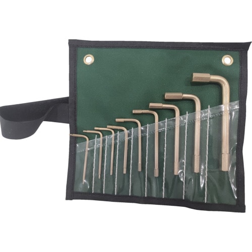 トラスコ中山 TAURUS 防爆六角棒レンチセット(ご注文単位1セット)【直送品】