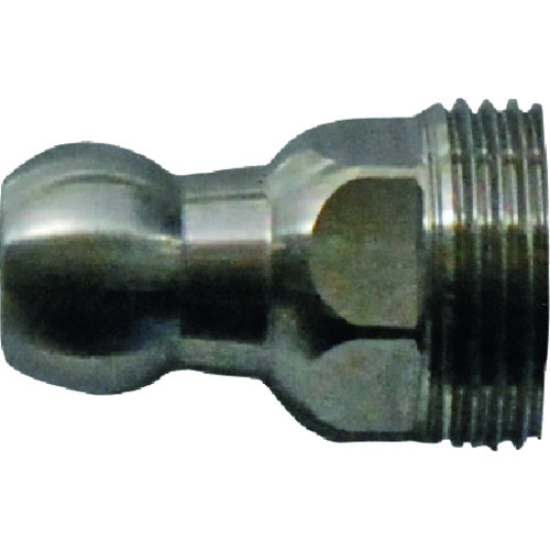 トラスコ中山 ヒルトライン ステンレス製クーラントホース(1/4ホースシステム)用ボールコネクター(Traub用)(ご注文単位1個)【直送品】