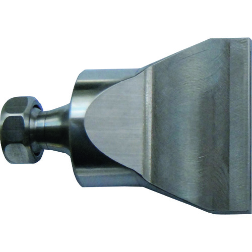 トラスコ中山 ヒルトライン ステンレス製クーラントホース(1/4ホースシステム)用フレアノズル ストレートジェット 幅35×厚み0.4(ご注文単位1個)【直送品】