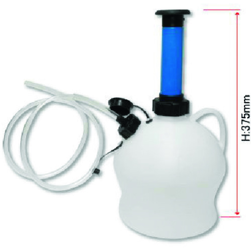 トラスコ中山 アストロプロダクツ オイル交換用品 オイルエキストラクター 容量4L(ご注文単位1個)【直送品】