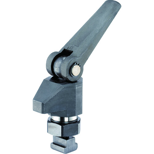 トラスコ中山 HALDER スイングクランプ 高さの低いタイプ、サイズ44 偏芯レバー付(ご注文単位1個)【直送品】